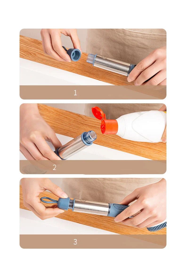dish brush set ( BLUE COLOR )