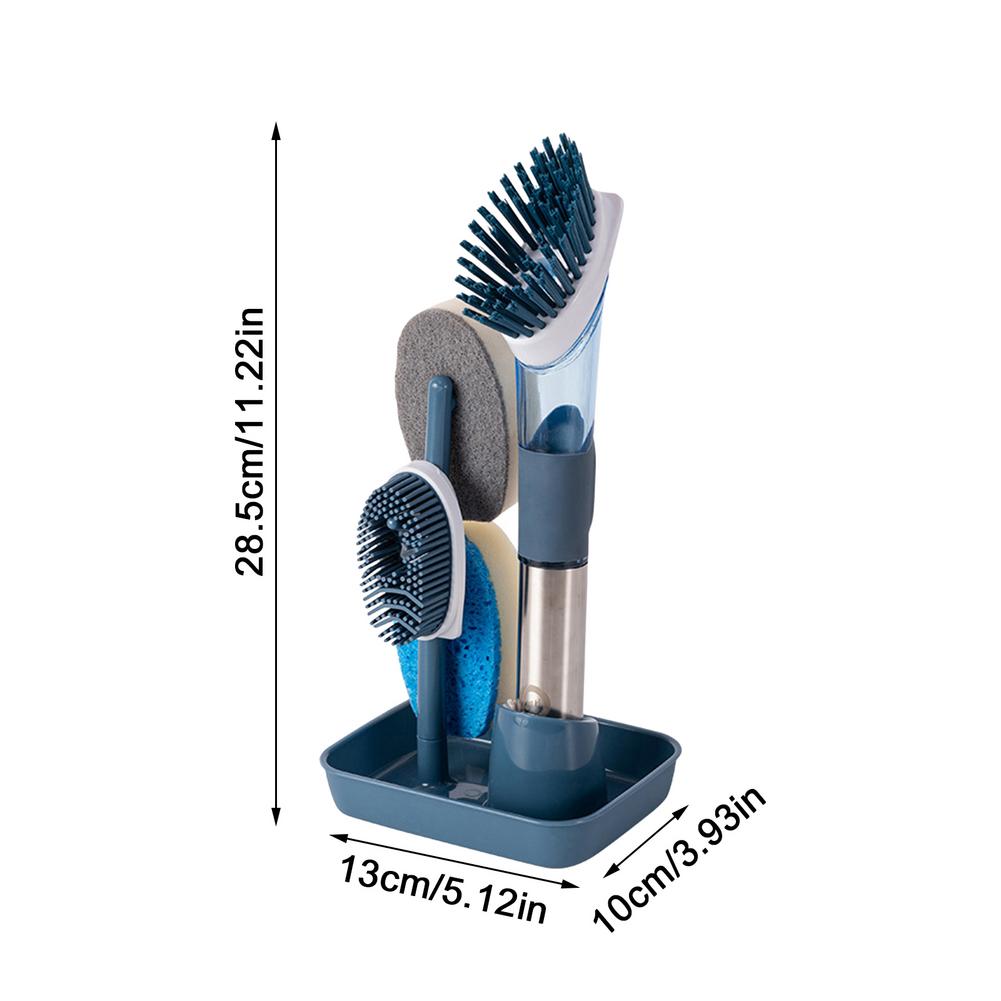 dish brush set ( BLUE COLOR )