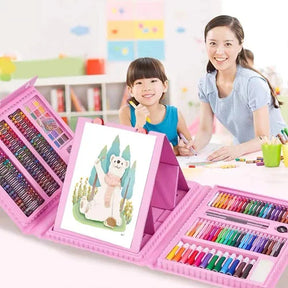 Deluxe 6 In 1 Art Creativity Set
