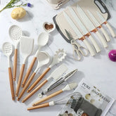 Oasis Cart™ 19pcs-kitchen-utensils-with-knife-set