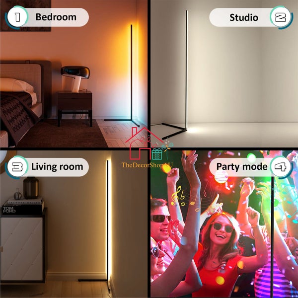 Room Vibe Corner Light with remote & app controlled