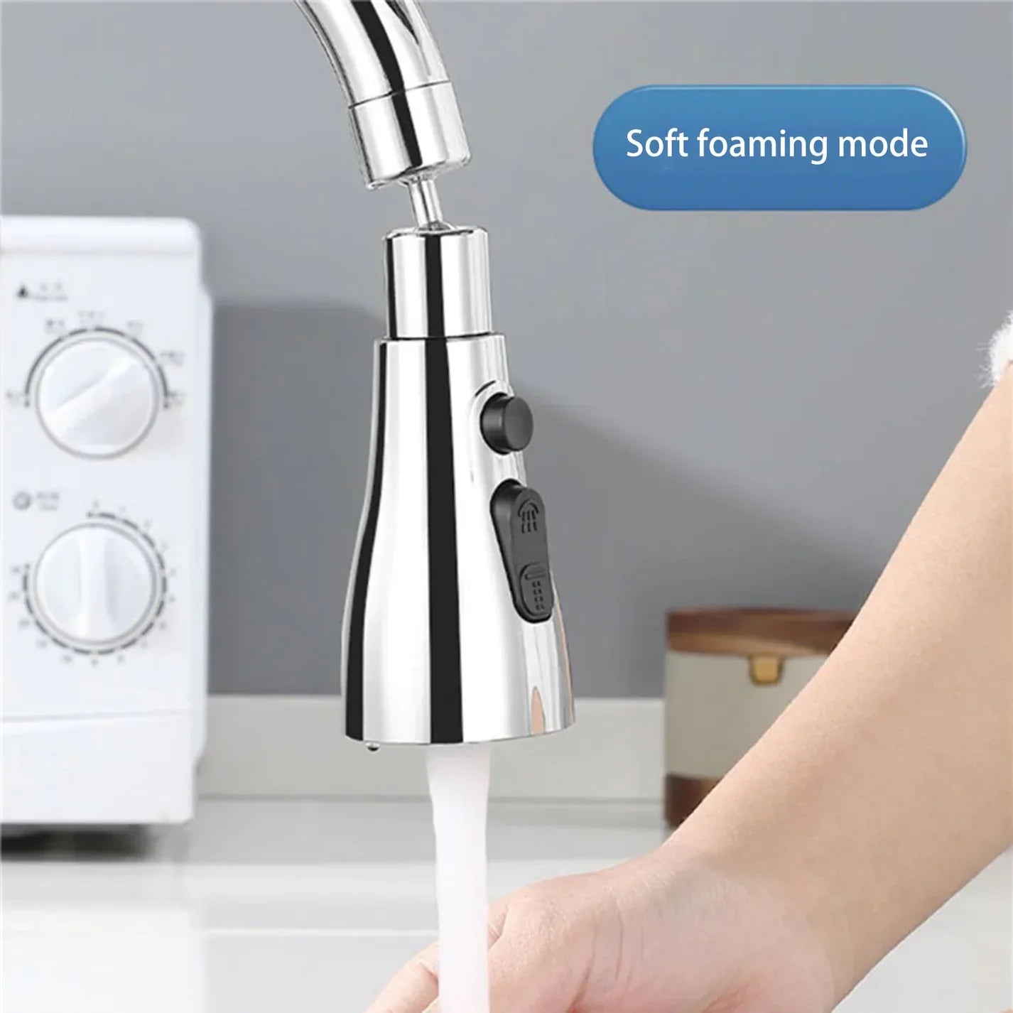 Extension for Kitchen Sink Faucet Shower