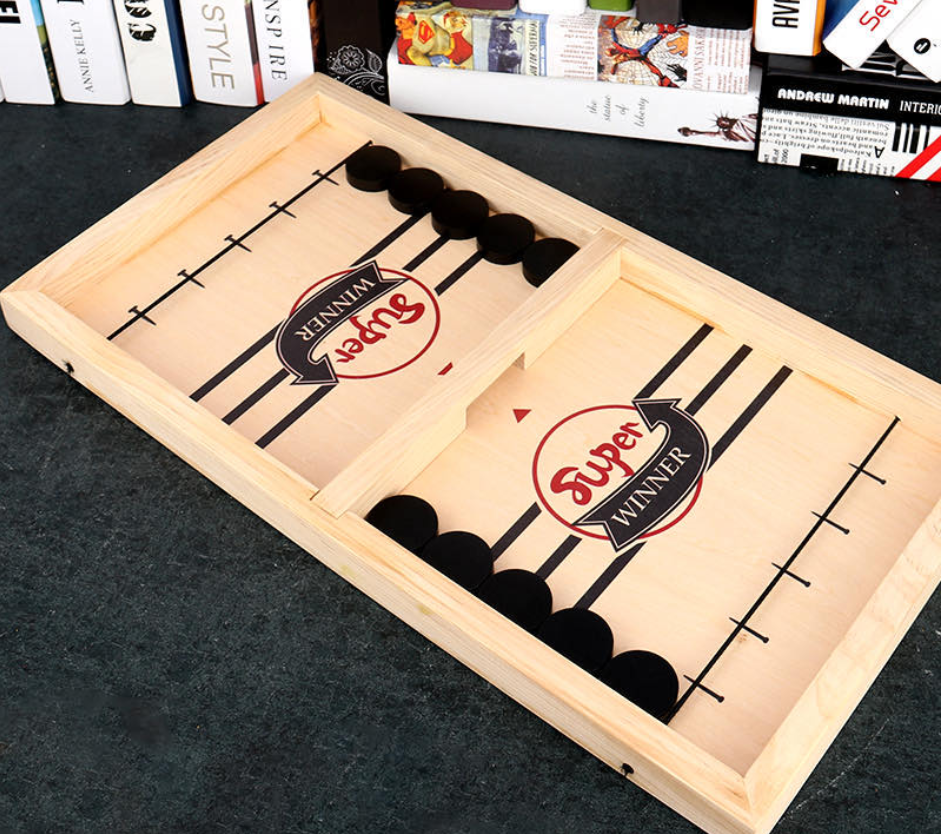 Oasis Cart™ family-wooden-hockey-game