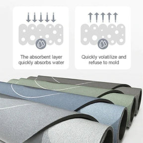 ABSORBENT FLOOR MAT x 2pcs
