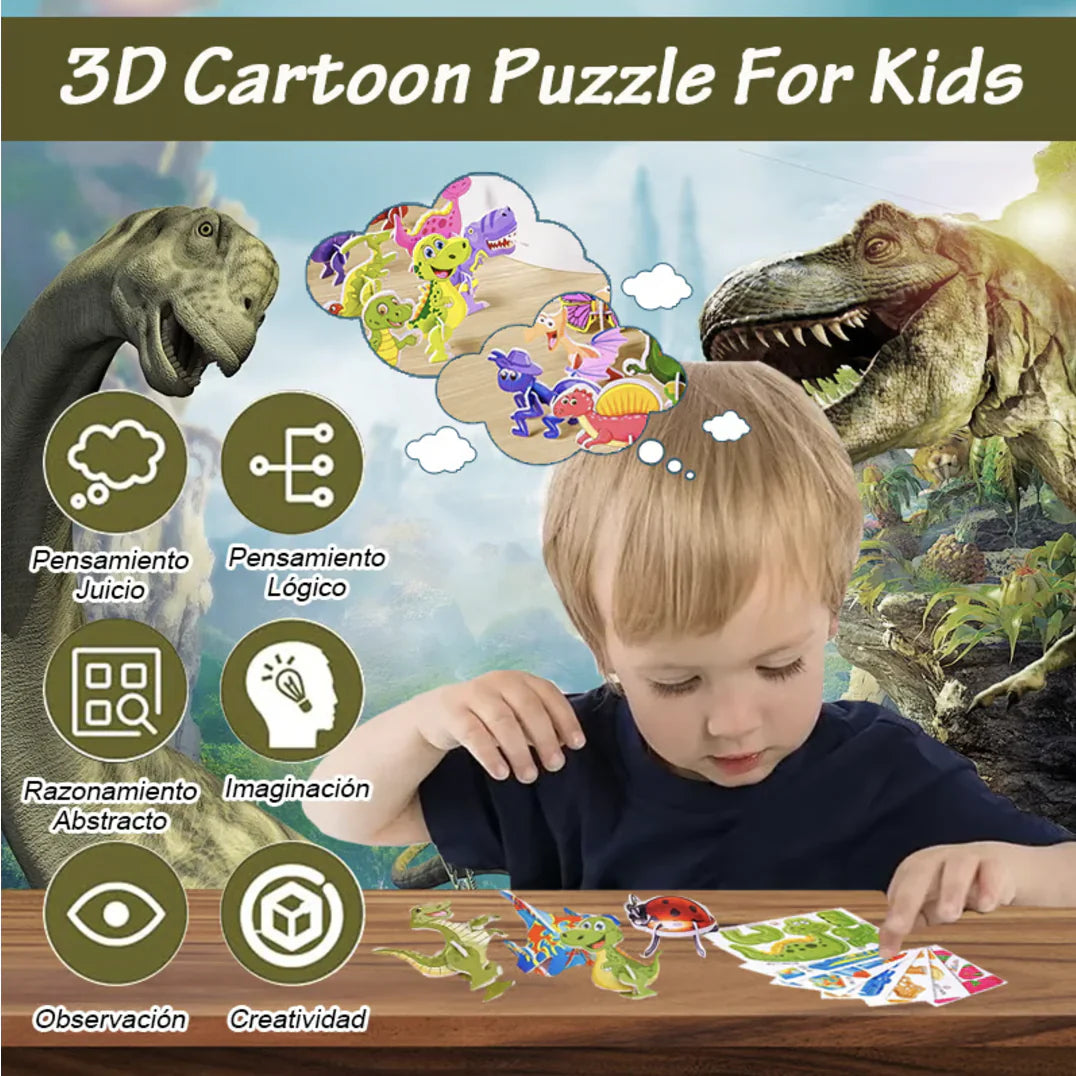 Oasis Cart™ 3d-cartoon-puzzle
