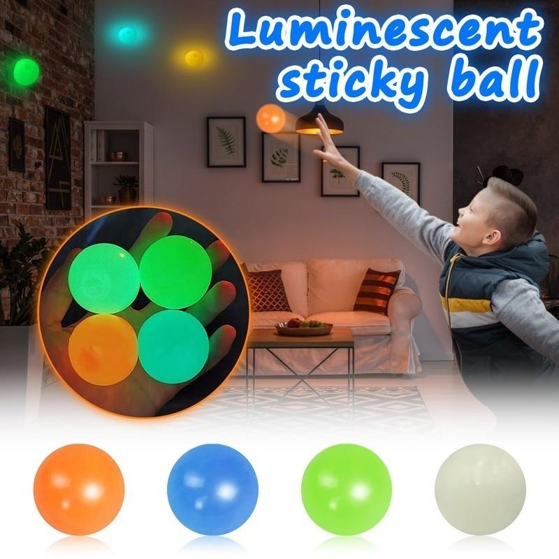 Wall Sticky Squash Ball